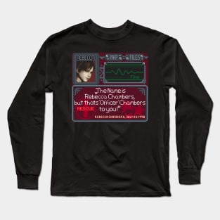 Resident Evil Pixel Art Long Sleeve T-Shirt